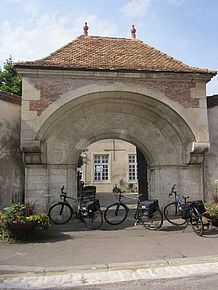 Vélo devant l'hôtel de Camilly